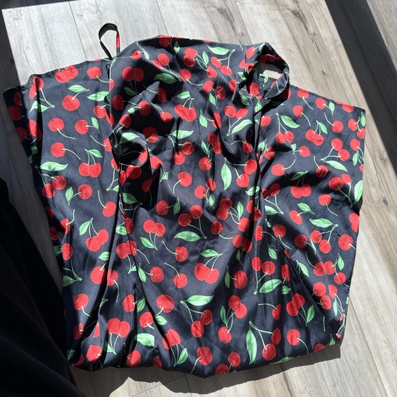 For Love & Lemons cherry print dress - Picture 3 of 3